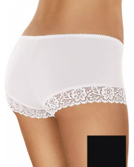 Elegantiškos juodos kelnaitės su nėriniais