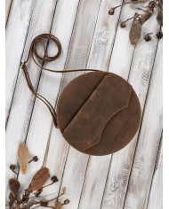 Apvali moteriška odinė rankinė „Paolo Peruzzi“