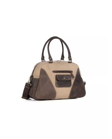 „Tiara“ drobinė rankinė su natūralia oda