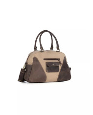 „Tiara“ drobinė rankinė su natūralia oda